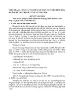 THỰC TRẠNG CÔNG TÁC TỔ CHỨC KẾ TOÁN TIÊU THỤ HÀNG HÓA Ở CÔNG TYTHIẾT BỊ PHỤ TÙNG VÀ XĂNG DẦU