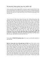 Gián án pp giảng dạy tác phẩm văn