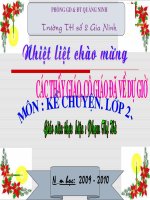 Bài giảng KC: Bà cháu