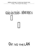 Tiết 1: Điểm - Đường thẳng