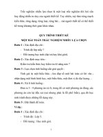 QUY TRINH THIET KE MOT BAI TN NLC