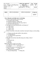 Tài liệu KHOA HOC 5 CKI 10-11