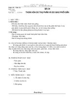 Bài giảng Bai 34. Thoai hoa do tu thu phan va do giao phoi gan