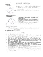 Gián án bai tap hinh hoc 11 hinh chop