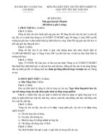 De kiem tra kien thuc, chuyen mon GV tieu hoc