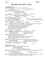 Tiết 74 Kiểm tra TV 9