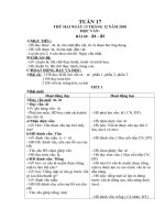 GIAO AN LOP 1 TUAN 17(CKTKN)