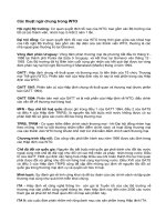 Các thuật ngữ chung trong WTO