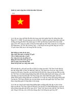 QUỐC KỲ NƯỚC VIỆT NAM