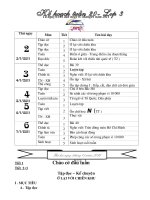 Gián án Giáo án tuần 20. Lớp3.CKTKNS.Hường