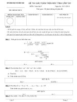 de thi casio 9 ( co dap an chi tiet) - HAY