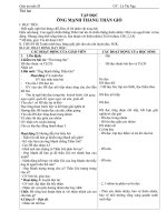 Bài soạn GA CKTKN TUAN 20 LOP 2