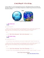 Gián án Code be ca co dong ho