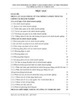 PHÂN TÍCH TÌNH HÌNH tài CHÍNH và một số BIỆN PHÁP cải THIỆN TÌNH HÌNH tài CHÍNH tại CÔNG TY TNHH MY sơn 