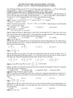 Tài liệu Đề Cao Đẳng năm 2010(có lời giải chi tiết)