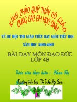 Yêu lao động: Lớp4: Tiết 1