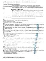 Bảo toàn điện tích