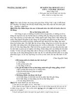 Đề ĐK lần 2 lớp 5 môn TV