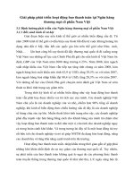 Giải pháp phát triển hoạt động bao thanh toán tại Ngân hàng thương mại cổ phần Nam Việt