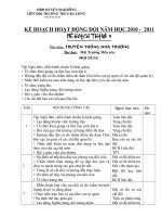 ke hoach doi năm 2010