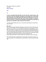 Tài liệu mọt số nhac cụ dan tộc việt nam