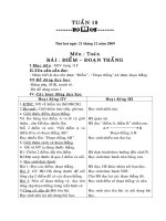 Gián án Giáoánlớp1- 2 buổituần18(Fon VINI)