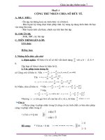 giáo án dạy thêm lớp 7