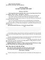 Gián án HỒ SƠ KẾT NẠP ĐỘI HOÀN CHỈNH