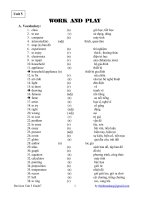 Tài liệu Revision Unit 5