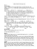 Bài giảng Một số đề ôn tập KT HKII Toan 9