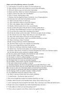 Reduction of abjective clause