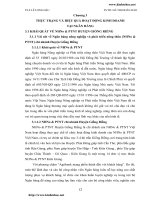 THỰC TRẠNG VÀ HIỆU QUẢ HOẠT ĐỘNG tại Ngân Hàng Nông Nghiệp và Phát Triển Nông Thôn chi nhánh Huyện Giồng Riềng