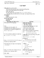 Giao an Đại số 10tuan 2