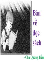 Bàn về đọc sách. Lớp 9 tập 2
