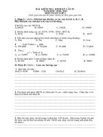 KTDK lan IV Toan+ TV Lop 3 co HDC