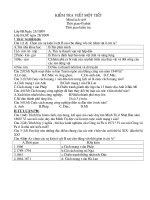 Tài liệu DE KT KY II