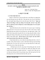 Tài liệu SKKN Thi Rung Chuông Vàng