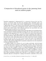 Compaction of disordered grains in the jamming limit - sand on random graphs