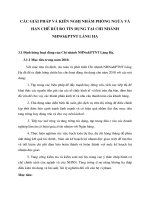 Các giải pháp và kiến nghị nhằm phòng ngừa và hạn chế rủi ro tín dụng tại Chi nhánh NHNo&PTNT Láng Hạ