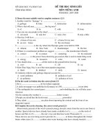 de thi gioi tinh tieng anh