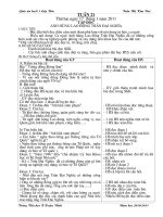 Bài giảng giao an buoi 1 lop 4