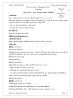 Bài giảng giao an 5 tuan 24 mot cot KNS