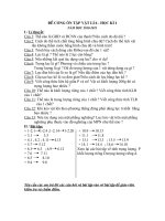 ôn tâp hk1 vật lí 6