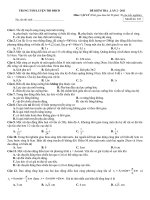 Đề luyện thi đại học 2011