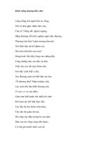 Bài soạn Kính viếng hương hồn Cha