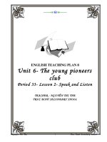 E 8 - Unit6- Period 33- Speak+ Listen