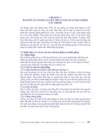 Sản xuất hạt giống và công nghệ hạt giống - Chương 7