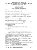 đề cương ôn tập thi TNTHPT