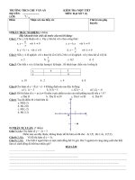 đề kiểm tra chương II đại số 7