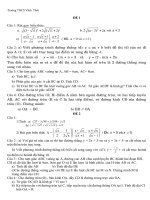 Đề ôn thi HKI toán 9 ( ĐỒNG THÁP)